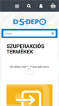 Mobile Screenshot of dsdepo.hu